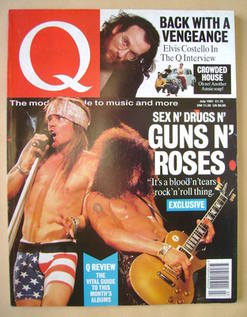 <!--1991-07-->Q magazine - Guns N' Roses cover (July 1991)