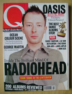 Q magazine - Thom Yorke cover (October 1997)