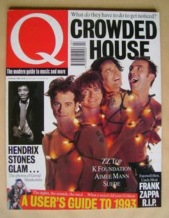 Q magazine - Crowded House cover (February 1994)