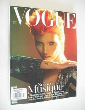 French Paris Vogue magazine - December 2011/January 2012 - Kate Moss cover