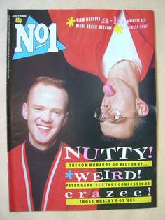 No 1 Magazine - The Communards cover (7 June 1986)
