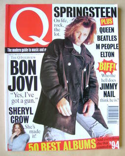 Q magazine - Jon Bon Jovi cover (February 1995)