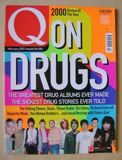 <!--2001-02-->Q magazine - On Drugs cover (February 2001)