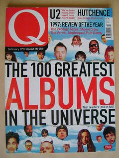 Q magazine - The 100 Greatest Albums In The Universe cover (February 1998)