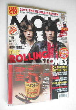 MOJO magazine - The Rolling Stones cover (January 2012 - Issue 218)