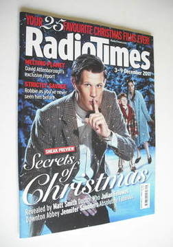 Radio Times magazine - Matt Smith cover (3-9 December 2011)