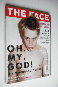 The Face magazine - Macaulay Culkin cover (November 2002 - Volume 3 No. 70)