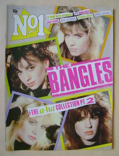 No 1 Magazine - The Bangles cover (3 May 1986)