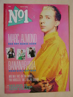No 1 Magazine - Marc Almond cover (31 August 1985)