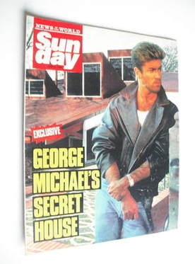 Sunday magazine - 12 June 1988 - George Michael cover