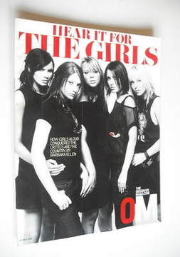 The Observer magazine - Girls Aloud cover (27 July 2003)