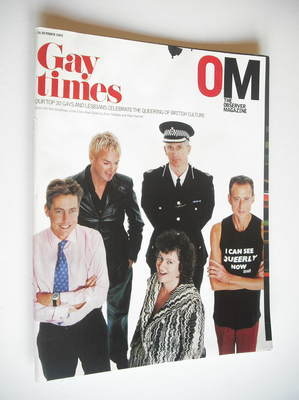 The Observer magazine - Gay Times cover (26 October 2003)