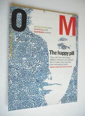 The Observer magazine - The Happy Pill cover (28 April 2002)