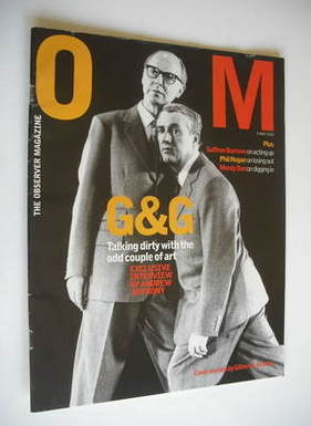 The Observer magazine - Gilbert & George cover (5 May 2002)