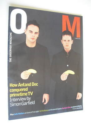 The Observer magazine - Ant and Dec cover (12 May 2002)