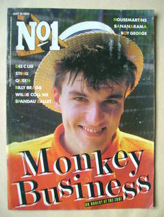No 1 Magazine - Dr Robert cover (19 July 1986)