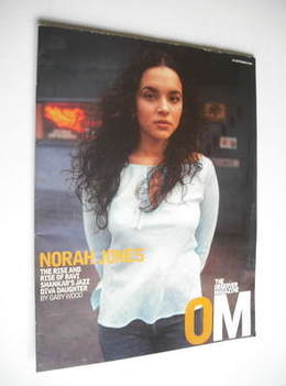 The Observer magazine - Norah Jones cover (29 September 2002)