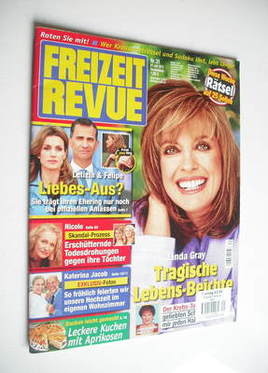 Freizeit Revue magazine - Linda Gray cover (27 July 2011)