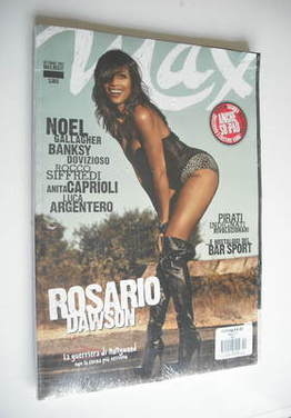 Max magazine - Rosario Dawson cover (October 2011 - Italian Edition)