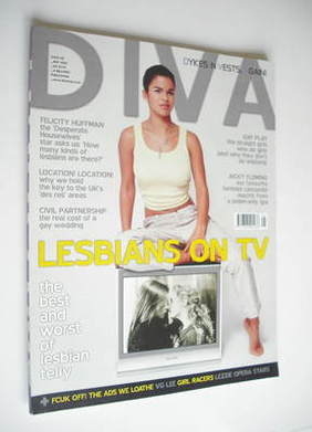 Diva magazine - Lesbians On TV cover (May 2006 - Issue 120)
