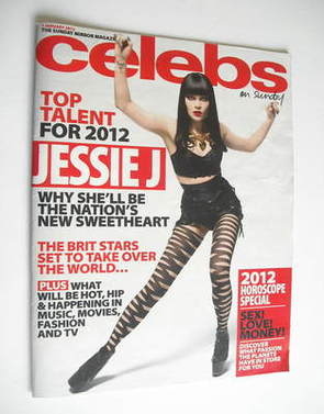 <!--2012-01-01-->Celebs magazine - Jessie J cover (1 January 2012)