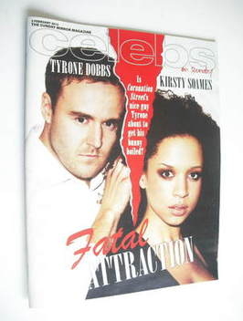 Celebs magazine - Alan Halsall and Natalie Gumede cover (5 February 2012)