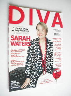 Diva magazine - Sarah Waters cover (March 2006 - Issue 118)