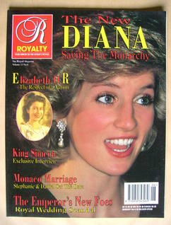 Royalty Monthly magazine - Princess Diana cover (Vol.12 No.6)