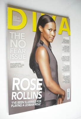 Diva magazine - Rose Rollins cover (September 2008 - Issue 148)