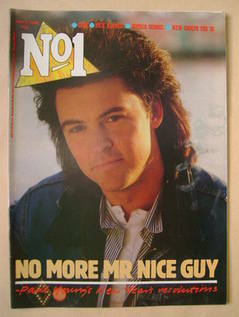 <!--1986-01-11-->No 1 Magazine - Paul Young cover (11 January 1986)