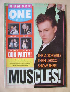 <!--1987-11-07-->NUMBER ONE Magazine - Mark Shaw cover (7 November 1987)
