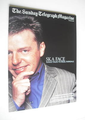 The Sunday Telegraph magazine - Suggs cover (6 October 2002)