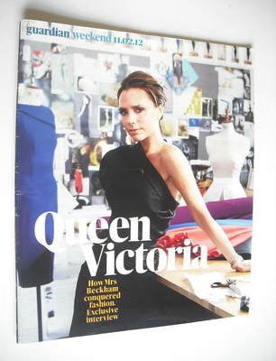 The Guardian Weekend magazine - 11 February 2012 - Victoria Beckham cover