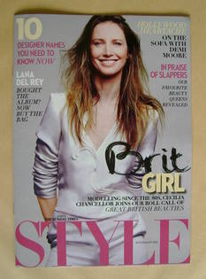 Style magazine - Cecilia Chancellor cover (19 February 2012)