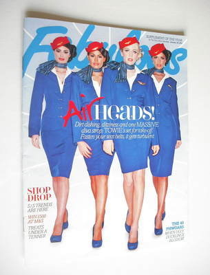 Fabulous magazine - TOWIE Girls cover (28 January 2012)