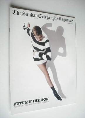 The Sunday Telegraph magazine - Agyness Deyn cover (24 August 2003)