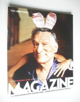 The Times magazine - Hugh Hefner cover (1 November 2003)