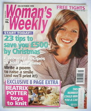 Woman's Weekly magazine (6 October 1998)