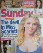 Sunday magazine - 1 October 2006 - Scarlett Johansson cover