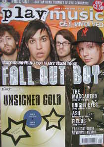 PlayMusic magazine - Fall Out Boy cover (May 2007 - Issue 7)