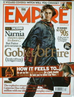 Empire magazine - Harry Potter cover (December 2005 - Issue 198)