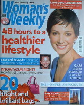 Woman's Weekly magazine (12 February 2008 - British Edition)
