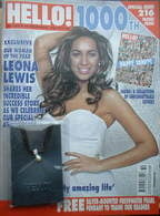 Hello! magazine - Leona Lewis cover (18 December 2007 - Issue 1000)