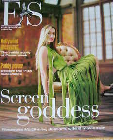 <!--2004-02-27-->Evening Standard magazine - Natascha McElhone cover (27 Fe