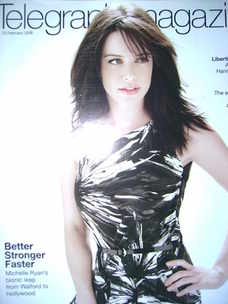 Telegraph magazine - Michelle Ryan cover (23 February 2008)