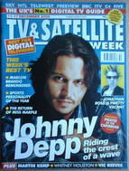 TV&Satellite Week magazine - Johnny Depp cover (11-17 December 2004)