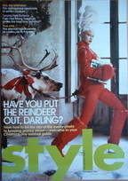 Style magazine - Have Yout Put The Reindeer Out Darling cover (24 December 2006)