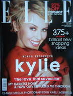 British Elle magazine - December 2006 - Kylie Minogue cover