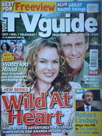 Total TV Guide magazine - Amanda Holden & Stephen Tompkinson cover (13-19 January 2007)