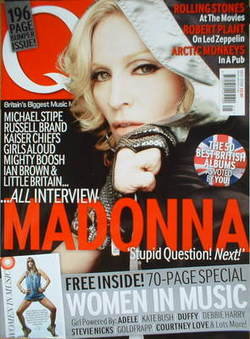 Q magazine - Madonna cover (May 2008)